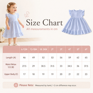 Vestito Estivo per Bambina <span class=keywords><strong>in</strong></span> <span class=keywords><strong>Cotone</strong></span> Organico 100% con Maniche a Volant e Orlo Arricciato, Senza Quantità Minima d'Ordine - Product Image 5