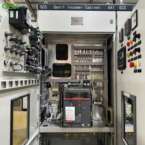 Panneau de commutation électrique complet en parallèle, armoire de distribution de synchronisation automatique de générateurs triphasés, 3 groupes électrogènes - Product Image 2