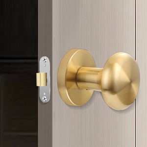 Serrure dissimulée haut <span class=keywords><strong>de</strong></span> gamme en alliage <span class=keywords><strong>de</strong></span> zinc, moderne et minimaliste, sans clé, silencieuse, à <span class=keywords><strong>joint</strong></span> d'étanchéité unilatéral pour portes en <span class=keywords><strong>bois</strong></span> <span class=keywords><strong>de</strong></span> chambre, fixation par vis, garantie 1 an - Product Image 3