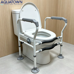 Barre d'appui de toilette à <span class=keywords><strong>ventouse</strong></span> puissante, sans perçage, <span class=keywords><strong>pour</strong></span> <span class=keywords><strong>salle</strong></span> de <span class=keywords><strong>bain</strong></span>, <span class=keywords><strong>poignée</strong></span> de sécurité <span class=keywords><strong>pour</strong></span> personnes âgées - Product Image 1