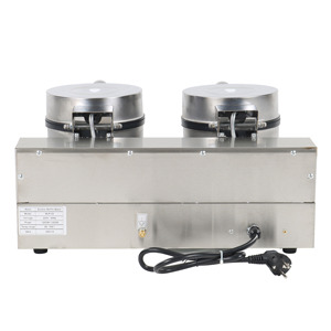 Máquina para hacer gofres de huevo <span class=keywords><strong>Qq</strong></span> directa profesional de fábrica Máquina para hacer gofres de grado de pan de comunión sagrada para camiones de comida - Product Image 5