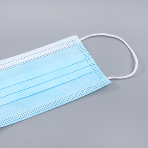 Masque chirurgical jetable non tissé 3 plis avec boucles d'oreille, masque facial médical certifié CE, filtration à 98%, usage adulte - Product Image 3