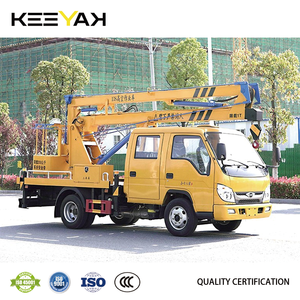 סיטונאי foton מונית כפולה משאיות אוויר פלטפורמת עבודה אווירית 13 מ 'מתקפל זרוע עבודה אווירית משאית - Product Image 3