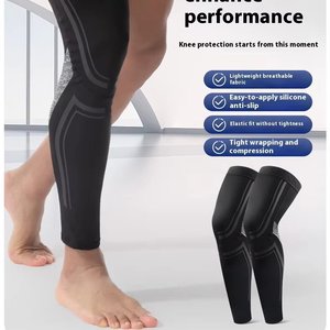 Genouillères fines et respirantes 2026, extensibles, en polyester élastique, pour le cyclisme, la course à pied et les sports de plein air - Product Image 1