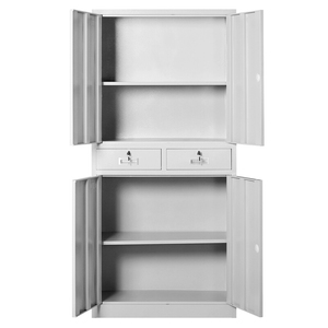 Knock Down Cấu Trúc Thép Locker 4 Cửa File Lưu Trữ Nội <span class=keywords><strong>2</strong></span> Middle <span class=keywords><strong>Drawer</strong></span> Kim Loại Văn Phòng Đầy Màu Sắc Hồ Sơ Nội Các - Product Image 5