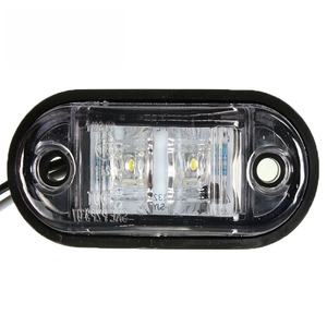 Feu arrière latéral à éclairage automatique 2 LED, clignotant blanc, ambre, rouge, lampe d'avertissement pour SUV, VTT, camions, ajustement universel 12-24V, garantie 2 ans - Product Image 2
