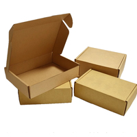 Boîte d'expédition en carton ondulé personnalisée avec logo imprimé, emballage pour e-commerce, OEM ODM, vente en gros