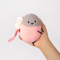 Adorable Porte-clés Lumineux en Peluche Luciole, Pendentif Doux en Forme d'Insecte, Jouet Mignon Kawaii, Décoration Veilleuse, Cadeau en Gros pour Tous