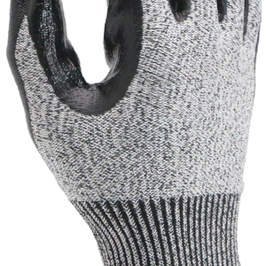 Gants de travail de sécurité ENTE SAFETY, vente en gros, résistants aux coupures, en nitrile lisse, haute adhérence, pour la construction - Product Image 4