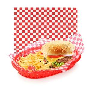 Plaid Wrapping Paper Food Service National Cart Deli Wrapper