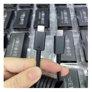 Câble USB C de type PD à charge rapide 5A Super Fast 2.0 45W, 1M/1.8M, pour <span class=keywords><strong>Samsung</strong></span> S23 S22 Ultra S21 <span class=keywords><strong>S20</strong></span> <span class=keywords><strong>FE</strong></span> S24 - Product Image 1