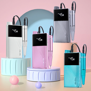 Removedor de uñas eléctrico portátil profesional, máquina pulidora recargable, removedor de uñas rápido de mano de bajo ruido de 45000rpm - Product Image 2