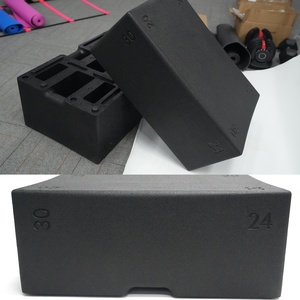 VIGFIT EPP Plyo Box Tre <span class=keywords><strong>in</strong></span> Uno, Box Pliometrico <span class=keywords><strong>in</strong></span> EPP <span class=keywords><strong>per</strong></span> Allenamenti Cardio, Box <span class=keywords><strong>per</strong></span> Salti Pliometrici Nero con Maniglie - Product Image 6