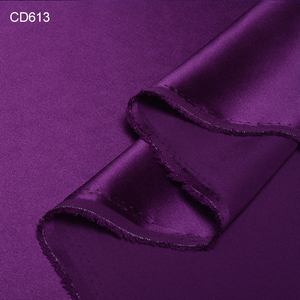 HYSK Purple Natural 30 Momme 100% Mulberry <strong>Charmeuse</strong> <strong>Silk</strong> Satin <strong>Fabric</strong> <strong>Wholesale</strong> All Stock for <strong>Silk</strong> Sleepwear Evening Dress - Product Image 4