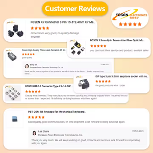 FOSEN Micro interruttori 4.5*4.8mm Smd/smt pulsante interruttore tattile morbido 50a 12v regolare e supporto personalizzabile TS-1705B Smd - Product Image 5