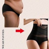 Shorts sculptants taille haute pour femmes grandes tailles, effet push-up fessier, post-partum, sans couture, naturels, sous-vêtements
