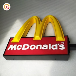 JAGUARSIGN de <span class=keywords><strong>Mcdonald</strong></span>'<span class=keywords><strong>s</strong></span> caja de luz de la decoración del hogar tienda <span class=keywords><strong>Mcdonald</strong></span>'<span class=keywords><strong>s</strong></span> publicidad Enseigne fabricante - Product Image 4