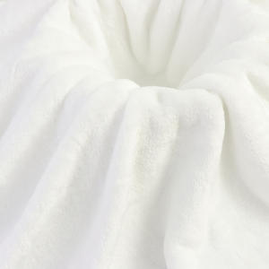 100% poliéster personalizar sublimação vison branco cobertor aconchegante flanela velo tecido lance cobertor para adultos e bebê - Product Image 5
