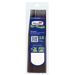 SET DI 15 COLTELLOLLI COMPATTI IN PLASTICA NERA - Product Image 1