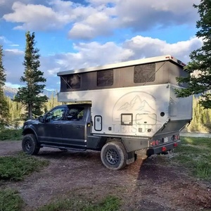 Mover Caravan House Mobile Rv Trailer Camping Home Caravan Pliante Lights 12V Camper Water Tank Mini Gas Cooker For Mobil Car - Product Image 2