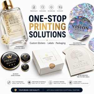 Étiquettes personnalisées pour emballages cadeaux, autocollants en papier kraft, personnalisation des couleurs pour boîtes cadeaux, décoration de marque artisanale, faible MOQ - Product Image 5