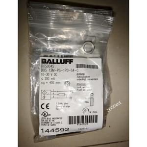 ใหม่ BALLUFF BOS 12M-PS-1PD-S4-C 144592 เซ็นเซอร์ตรวจจับแสงแบบกระจาย - Product Image 1