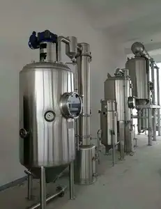 100L 200L 500L Low Temperature Vacuum Evaporator For Herb Liquid Concentration Machine For Juice/milk/Chemical Factory