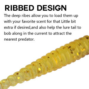 50 pièces leurre méné noir souple de pêche au bar, kit de pesca seau, petits leurres de pêche, appâts de natation, ver de terre, appât en silicone - Product Image 6