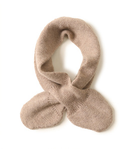Ensemble écharpe et <span class=keywords><strong>bonnet</strong></span> pour bébé en cachemire 100% luxe, style 2024, tricoté, couleur unie, pour l'hiver, avec couverture - Product Image 1