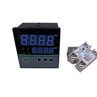Contrôleur de température PID, capteur de température RTD avec affichage double écran, instruments thermocouples de type K, J/T