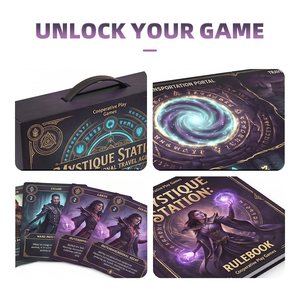 Boîtier de luxe pour RPG avec gaufrage <span class=keywords><strong>3D</strong></span> multi-niveaux, finition narrative anti-reflet de qualité ICTI FSC pour étui de protection haut de gamme pour jeux de stratégie - Product Image 3