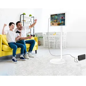 21.5 Inch Battery-Power Android Stand By Me TV In-Cell Touch Screen Gym Gaming Live Room Smart TV