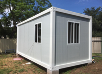 Maison conteneur préfabriquée modulaire moderne pour bureau et habitation, maison conteneur à assemblage rapide avec aménagement personnalisé