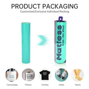 Diylobby Rouleau de vinyle en PU pour Cricut Joy Xtra HTV Works Vinyle de transfert de chaleur Facile à couper pour la fabrication de t-shirts - Product Image 6