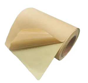 Manufacturers Direct Kraft Paper Self-adhesive Web Material Can Be Laser Printed A4 Paper Label Strong Paste Paper Wholesale