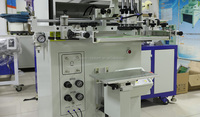 Machine d'impression d'écran semi-automatique S250/350 pour l'impression de bouteilles en verre et en plastique de différentes formes