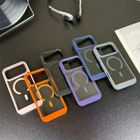 Pour iPhone 17 Pro Max étui de téléphone portable magnétique étui antichoc transparent pour iPhone 14 15 16 coque de Dissipation thermique en nid d'abeille
