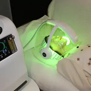 Uso en el hogar Spa Salon Hydro Oxygen <span class=keywords><strong>Facial</strong></span> Machine New Oxigen Maquinas Dome O2 Jet Peel para el cuidado de la piel Rejuvenecimiento US Plug Face Body - Product Image 6