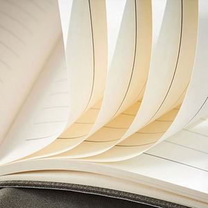 Soft Copy <b>A4</b> Large Business <b>Diary</b> Hardcover Leather Notebook with Custom Logo Thermal Binding 100 Sheets Gift - Product Image 4