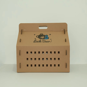 เตียงสัตว์เลี้ยงกระดาษลูกฟูกสำหรับแมวและสุนัข - Product Image 1