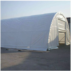 Tente de stockage extérieure en PE/PVC, grande, durable et facile à assembler, pour entrepôt, à vendre - Product Image 2