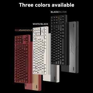 Morkblade <span class=keywords><strong>tkl</strong></span> HE คีย์บอร์ดแม่เหล็กอลูมิเนียมแบบมีสาย RT0.01MM 8kHz 256kHz ความหน่วงต่ำคีย์บอร์ดเกมสลับร้อน RGB - Product Image 2