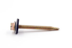 # Vis autoperceuse à tête hexagonale EPDM avec rondelle, zinguée - Product Image 4