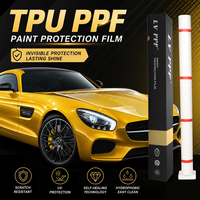 Film de protection de peinture automobile en TPU brillant, résistant aux rayures, aux UV et à l'usure, 6,5 mil, taille standard 1,52*15 m, rouleau PPF