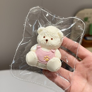 Cartoon bear slippers, slow <b>rebound</b> and decompression toys, cute toys - Product Image 1