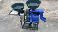 Vente chaude Portable Maison Petit Mini Combiner Moulin À Riz Maïs Blé Miller Éplucheur Épluchage Riz Fraiseuse Chine Prix