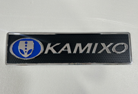 Plaque signalétique autocollante en plastique ABS chromé OEM, emblème robuste à usage unique, autocollants pour carrosserie, mots, camions, remorques, extérieur