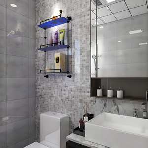 Vente en gros de carreaux de mosaïque en marbre grain de bois gris mosaïque en pierre grise polie <span class=keywords><strong>pour</strong></span> décoration murale salle de bain et salle de <span class=keywords><strong>douche</strong></span> - Product Image 4