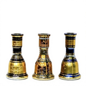 Base de chicha de luxe or et noir - Product Image 2