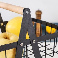 Panier de rangement pour fruits et légumes en acier inoxydable à trois niveaux, étagère de comptoir de cuisine, moderne, durable, multifonctionnel, organisation
